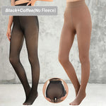 Fleece Lined Translucent Leggings