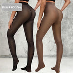 Fleece Lined Translucent Leggings