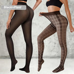 Fleece Lined Translucent Leggings