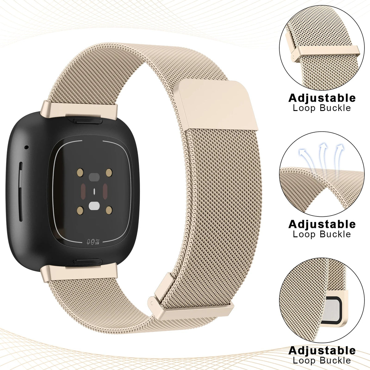 Magnetic Strap for Fitbit Versa